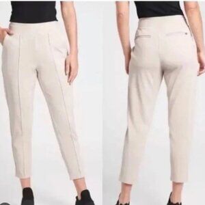 ATHLETA Venice Pintuck Pant Cream Size Small